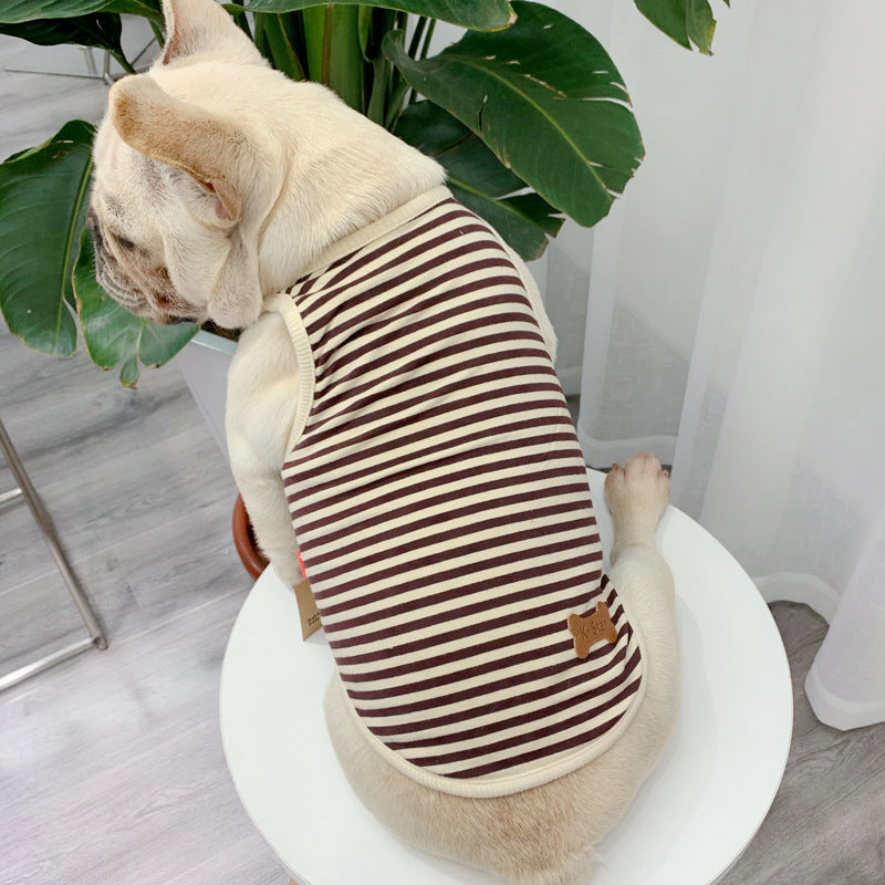 Fashionable And Personalized Dog Summer Clothes Thin Section