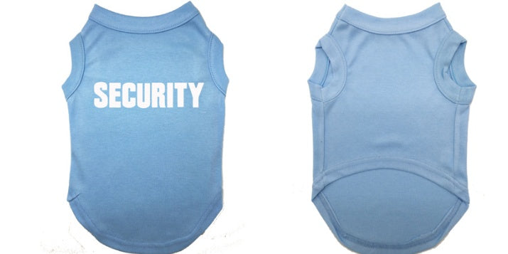 Security Pet clothing