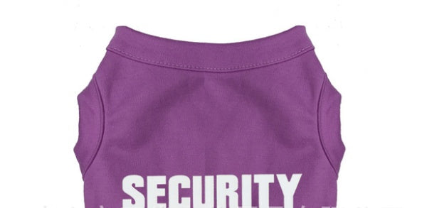 Security Pet clothing