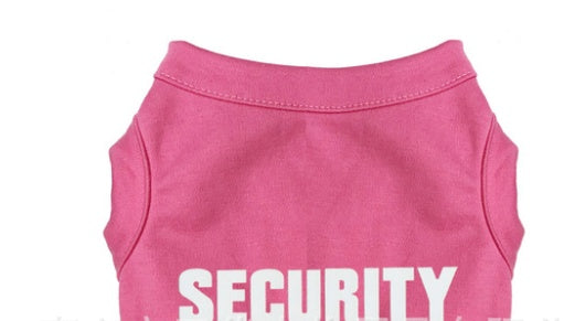 Security Pet clothing