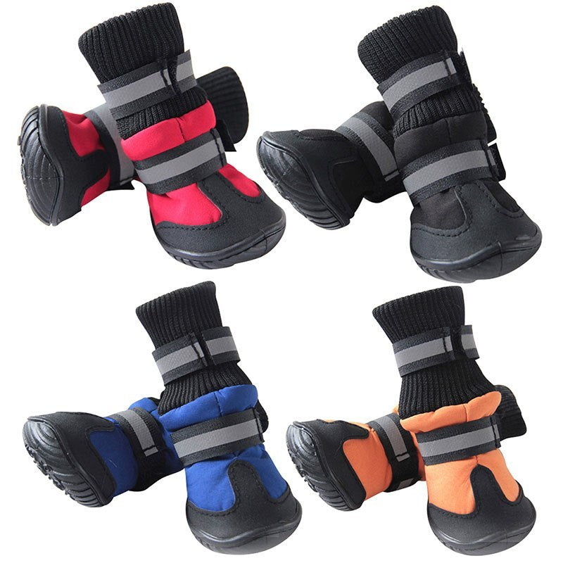 Winter Cotton Non-slip Boots For Dogs