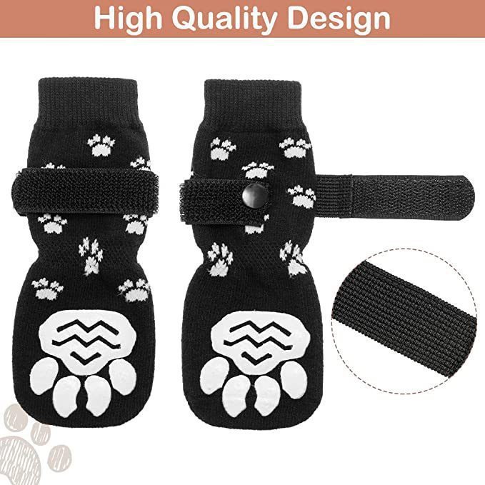 Dog Socks Booties Slide Proof And Anti-drop Mute Medium Large Dog Golden Retriever