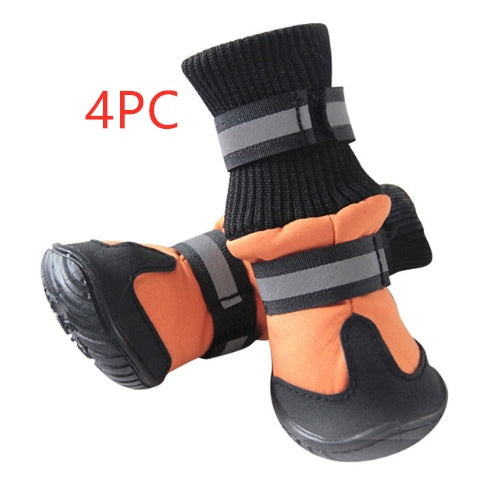 Winter Cotton Non-slip Boots For Dogs