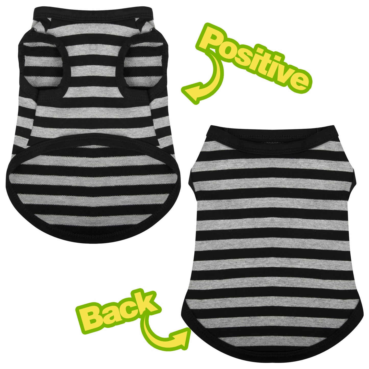 Summer Thin Cotton Striped Vest Dog Clothes