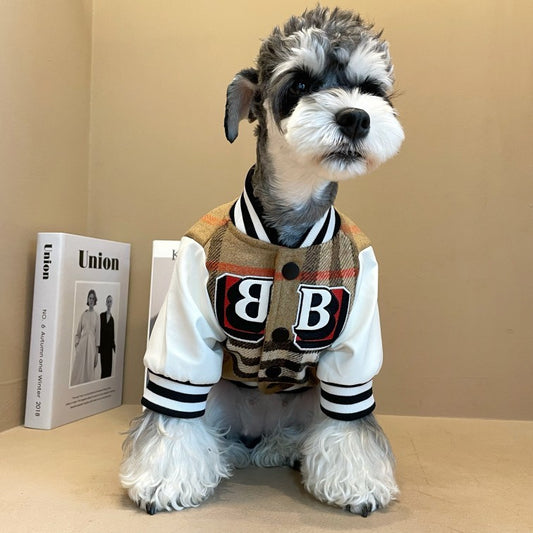 Dog Clothes Winter Wool Jarre Aero Bull Schnauzer Bichon Teddy Shiba Inu Pet Hair Padded Jacket